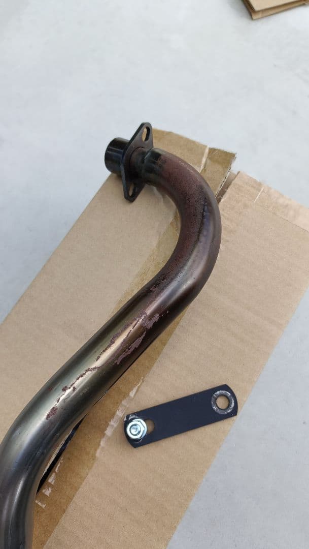 小鉄管/スーパーカブ/リトルカブ/メガホンマフラー70φ