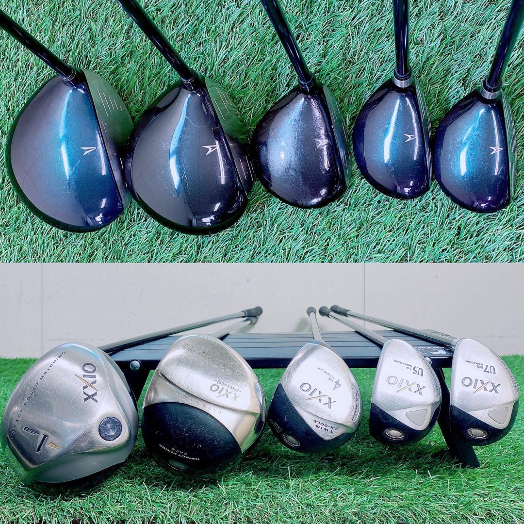 ゼクシオ SP200 MP400 ゴルフクラブ　メンズセット　初心者 N2107