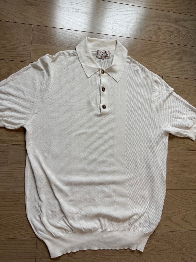 エルメス　ポロシャツ