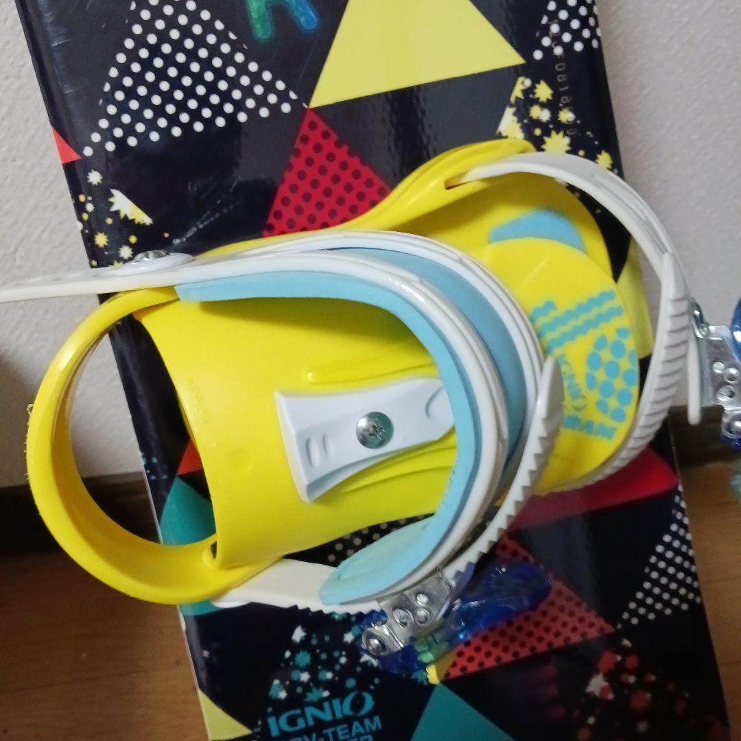 リカ キッズ用　スノーボード板120　IGNIOバイディのSサイズ