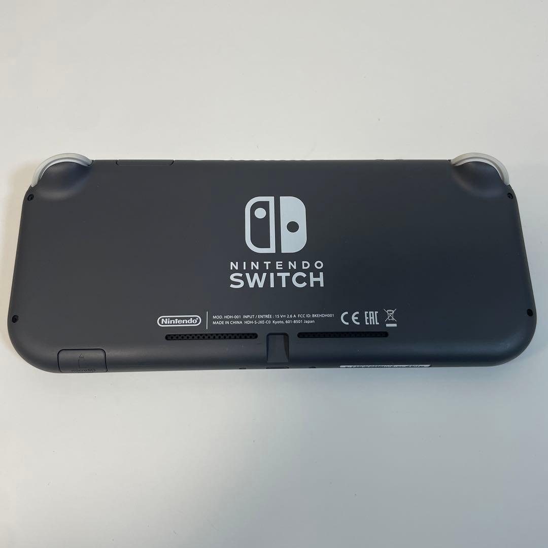 Nintendo Switch Lite グレー 本体 ケース付き