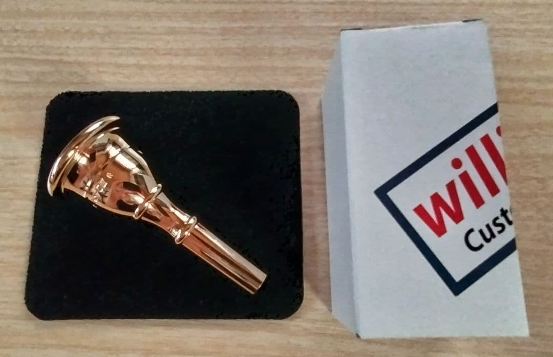 wille's(ウィリーズ)チューバマウスピース KS-CⅢ R 金メッキ仕上げ