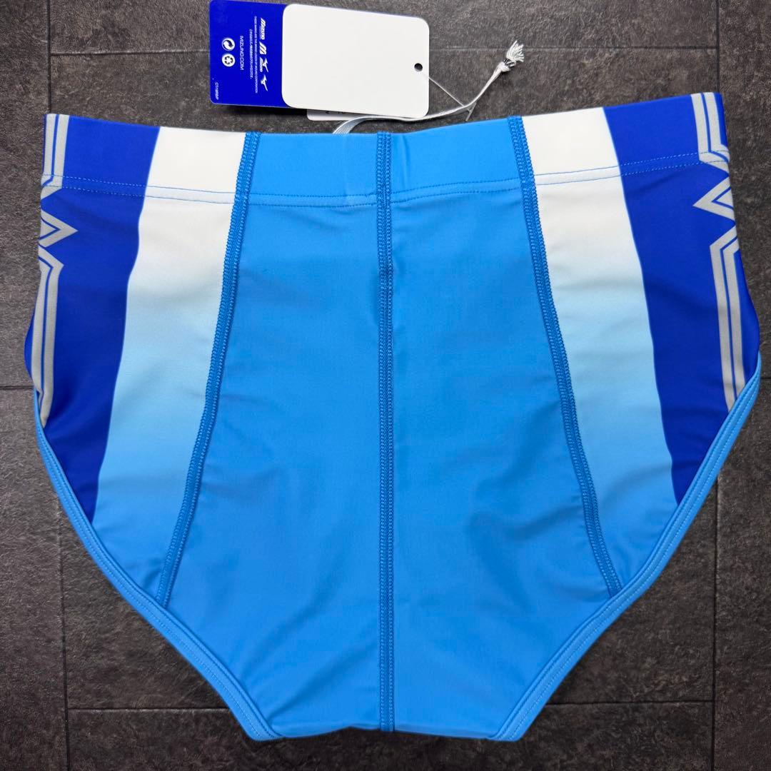 ミズノ　女子陸上ユニフォーム上下　XLサイズ　サックスブルー×ブルー×ホワイト