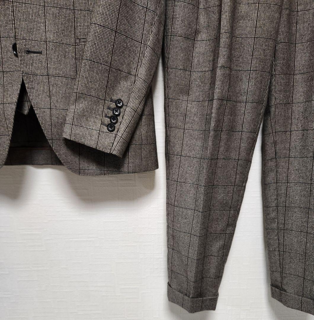 スーツセレクト　×　マルゾット　メンズ　スーツ　スリーピース　リバーシブルベスト