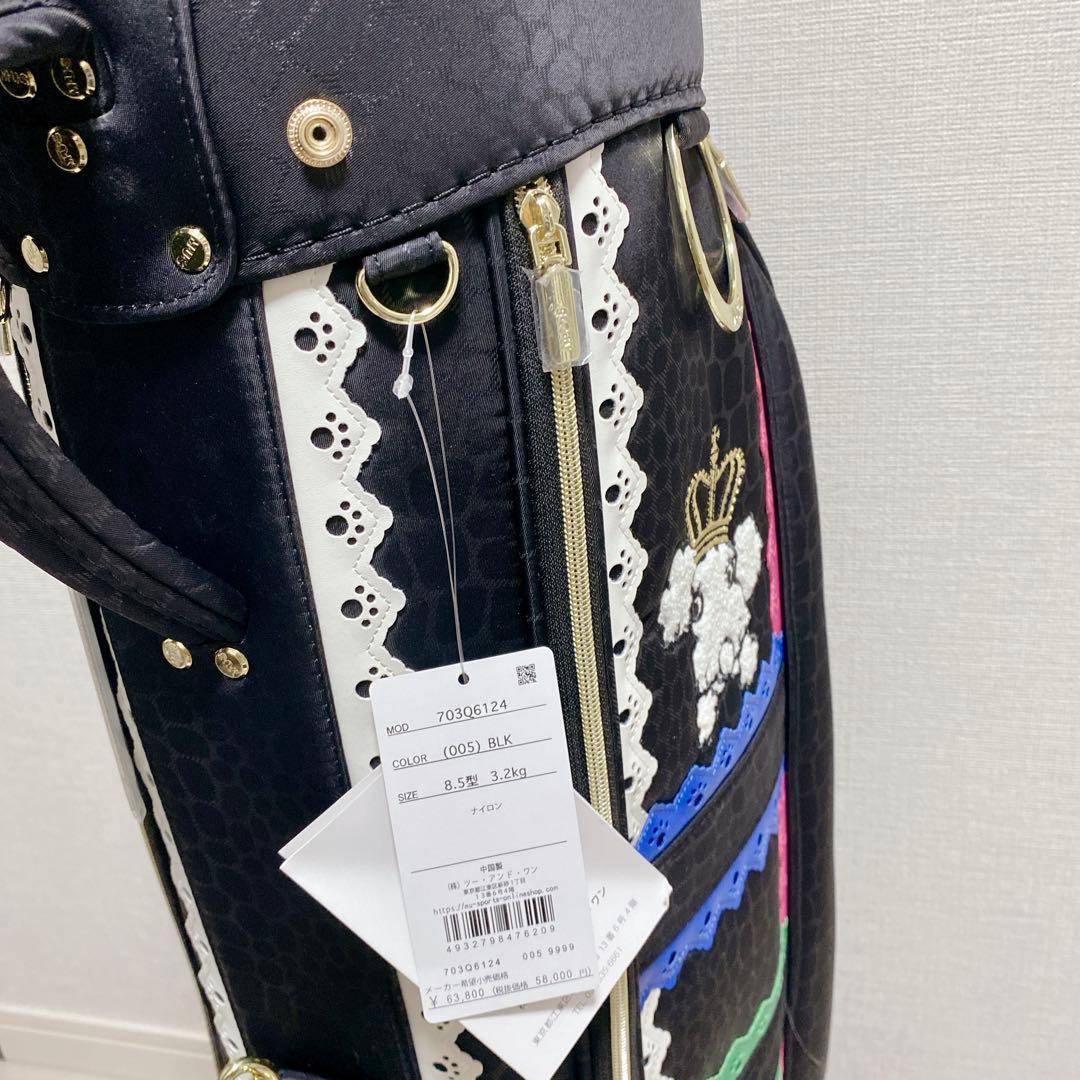 【未使用】 ミエコ ウエサコ ゴルフ キャディバッグ レディース 5分割