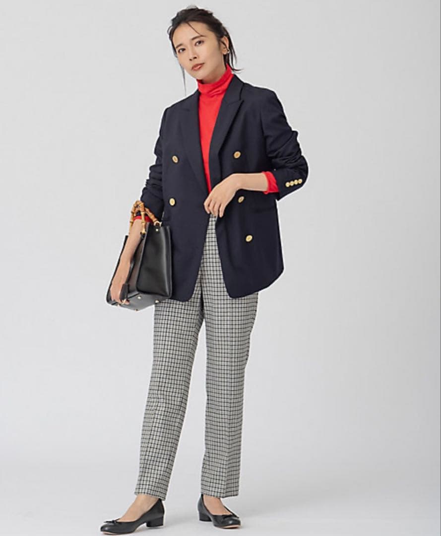 23区 【蛯原友里さん着用】ドライウールツイル　ブレザー　ジャケット