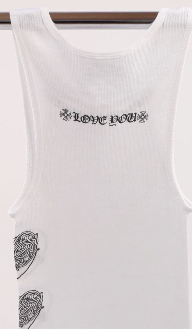 CHROME HEARTS (クロムハーツ) LOVE YOU RIB TANK