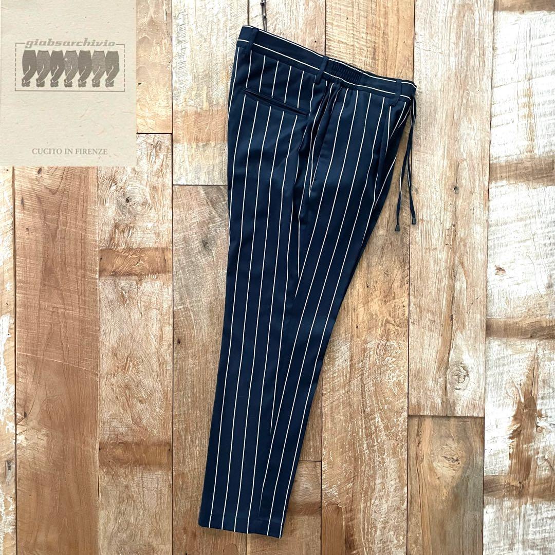 【極美品】giab's ARCHIVIO マサッチョ イージー スラックス 48