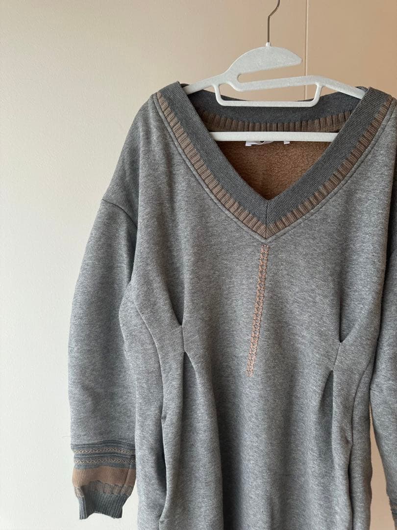 マメ　クロゴウチ　ジャージーワンピース　mame kurogouchi 16AW