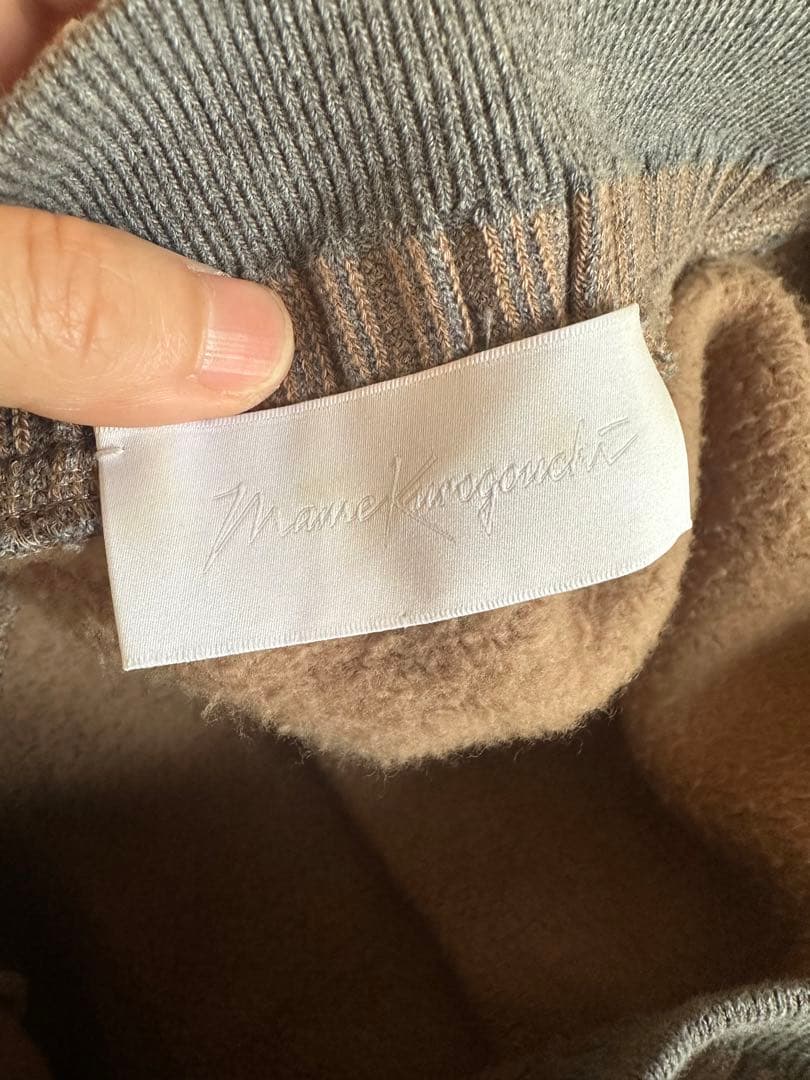 マメ　クロゴウチ　ジャージーワンピース　mame kurogouchi 16AW