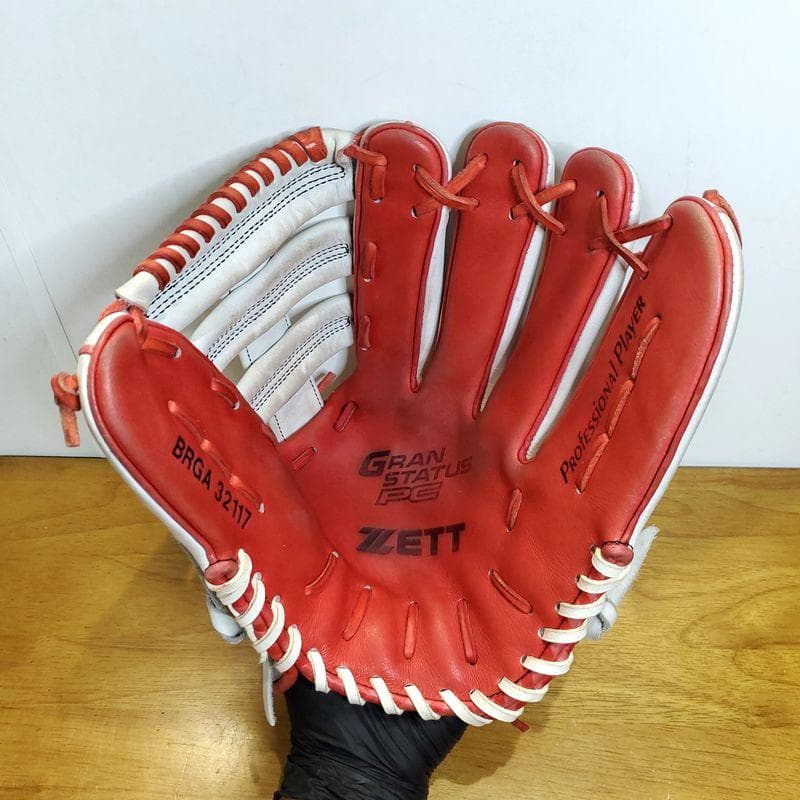 ZETT 日本製 鉄平モデル 限定品 ゼット 一般用 外野用 軟式グローブ