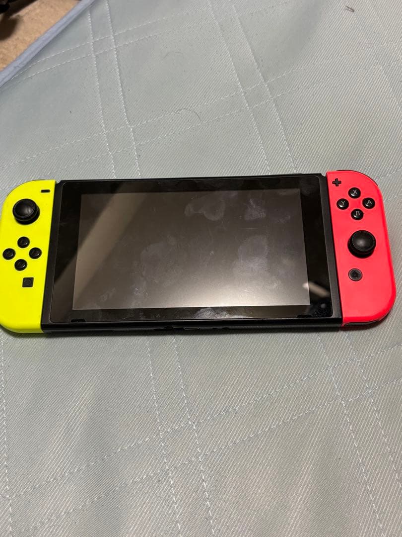 Nintendo Switch 本体 イエロー/レッド　ジャンク