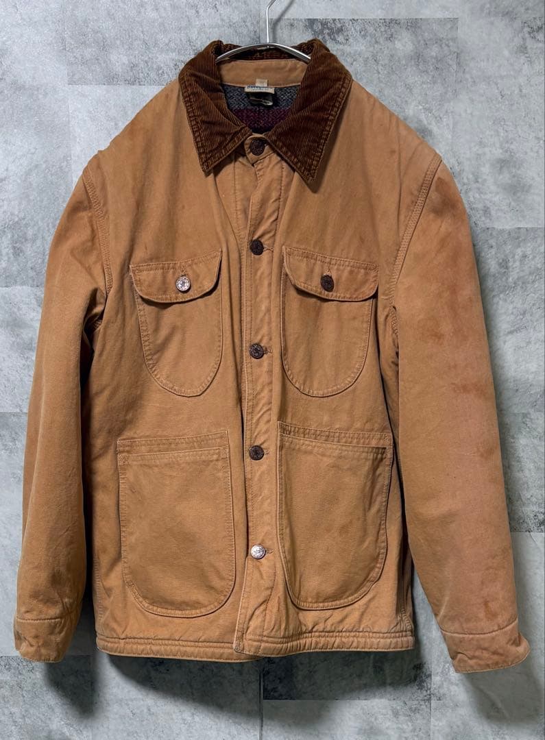 パタゴニアPatagonia白タグ70sダッグ地カバーオールMサイズ