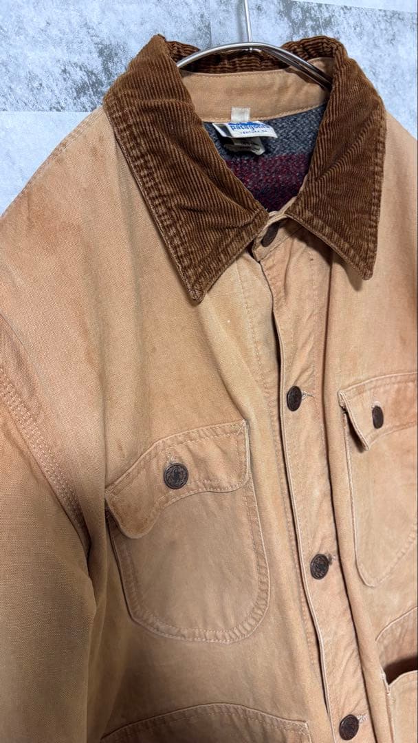 パタゴニアPatagonia白タグ70sダッグ地カバーオールMサイズ