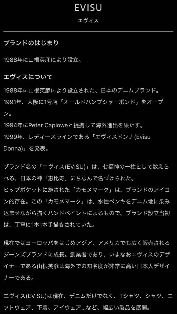 れな⭐️超レア　美品⭐️エヴィス　EVISU 大黒 ビッグカモメ　デニム