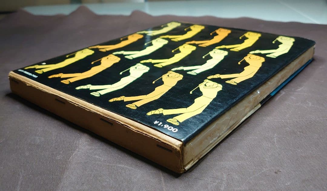 ボブ・トスキのゴルフ アメリカ打法独習法 外箱 カバーあり 第7刷