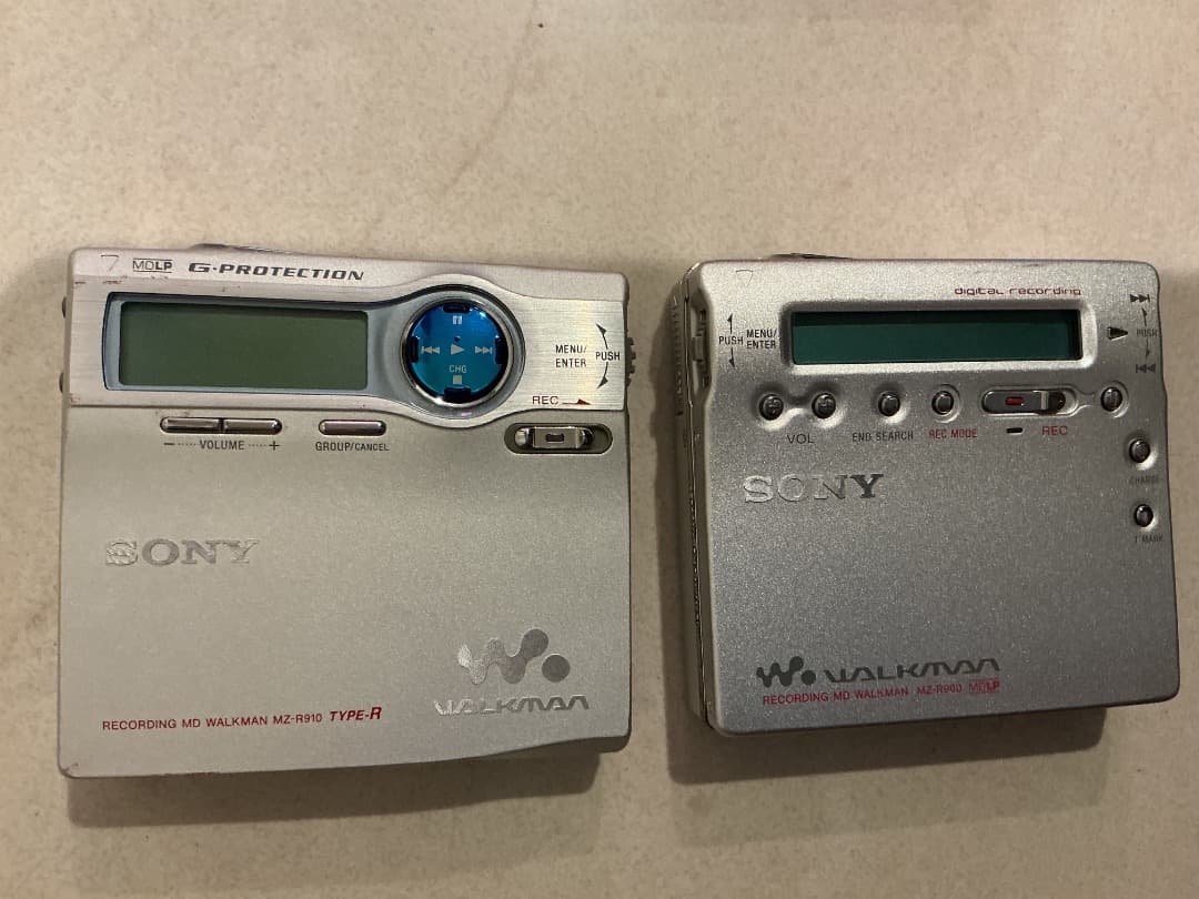 SONY ポータブルMDプレーヤー 4台セット