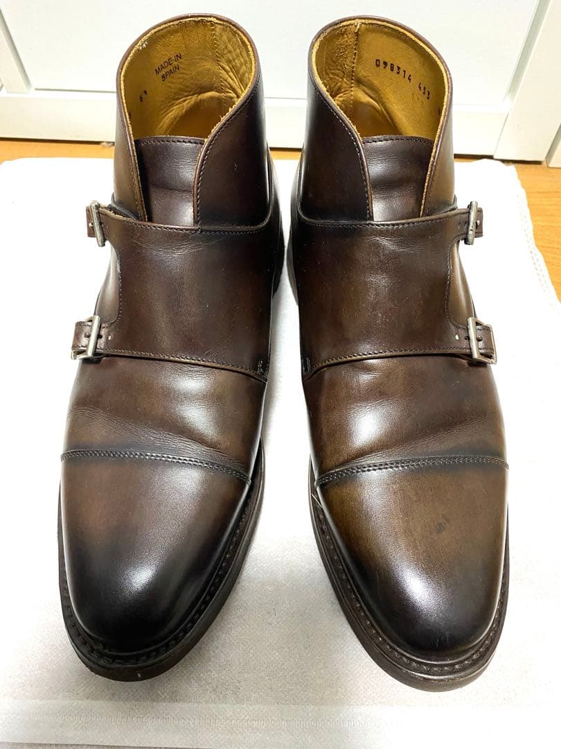 Berwick バーウィック ダブルモンク ブーツ 453 ヴィブラム ソール