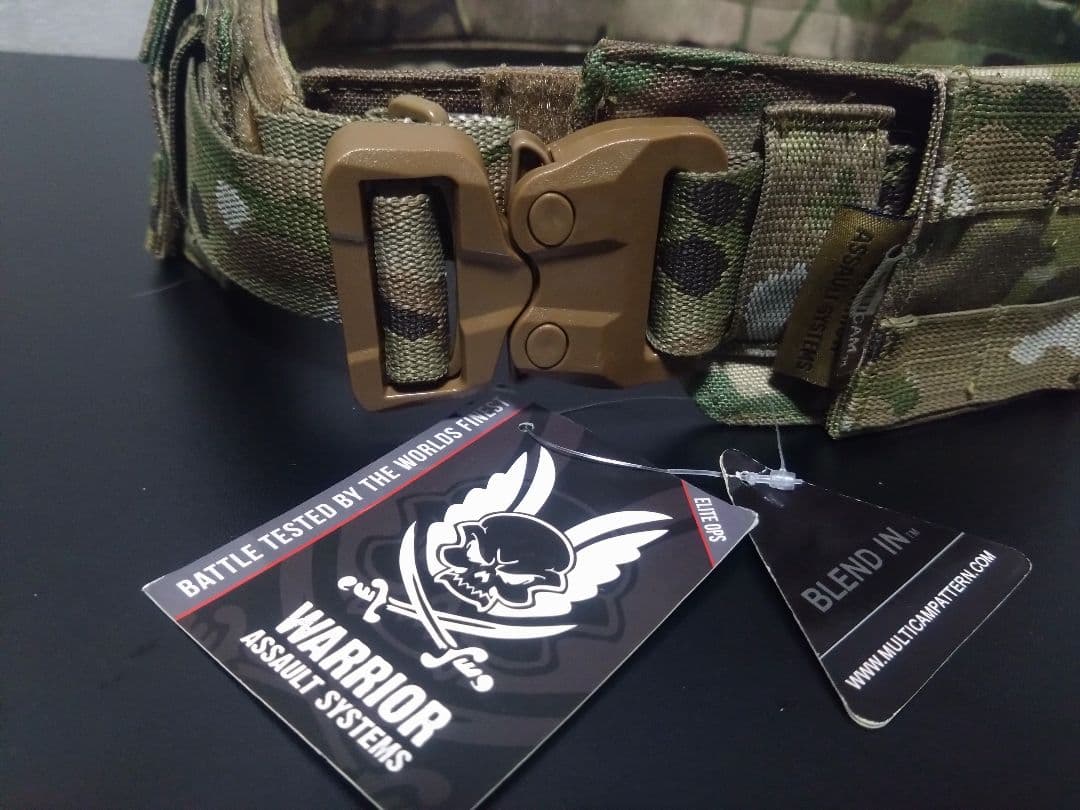 WARRIOR ASSAULT SYSTEMSロープロファイルMOLLEベルトL