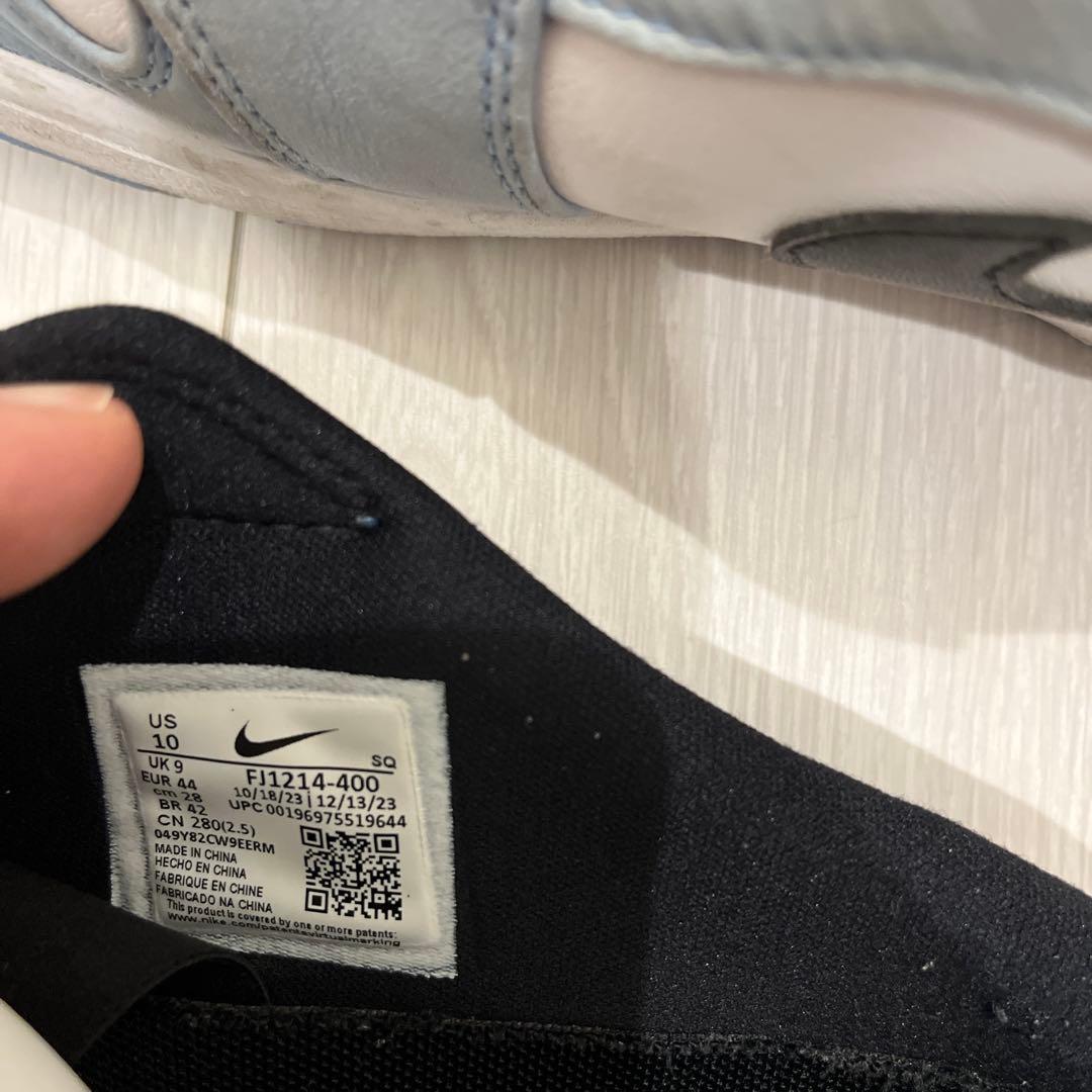 ナイキ エアジョーダン1 ミュール ゴルフ 28㎝ ブルー