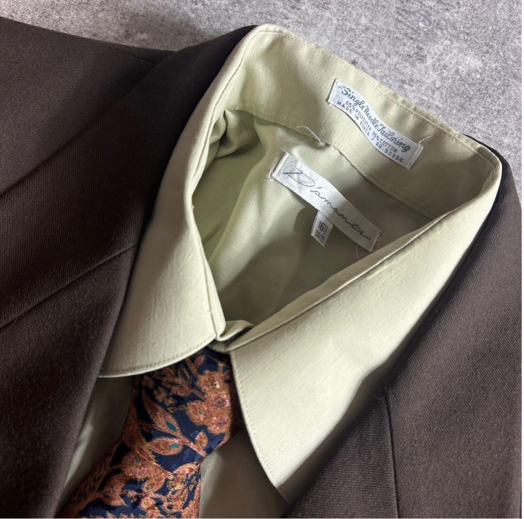 90s vintage レトロセットアップ スーツ ピンズ No.76