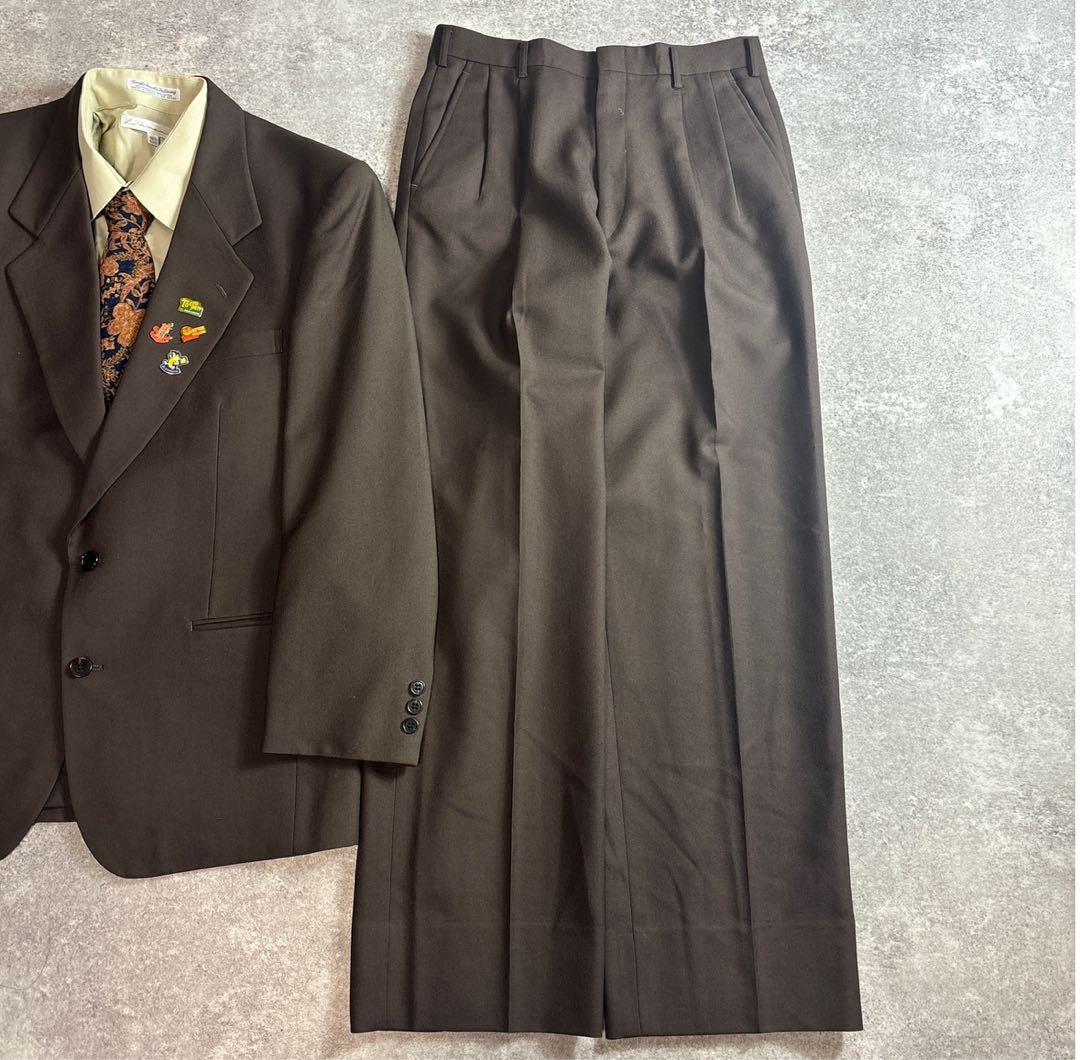 90s vintage レトロセットアップ スーツ ピンズ No.76