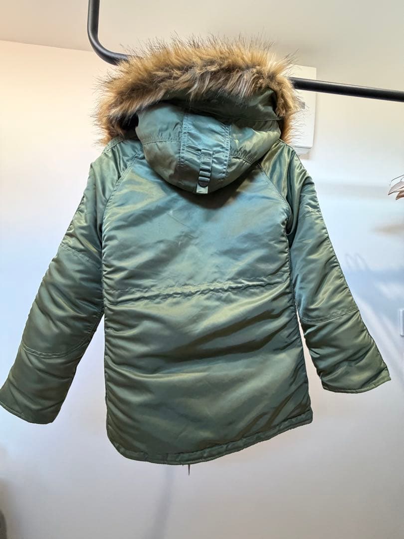 ALPHA INDUSTRIES ミリタリージャケット セージグリーン