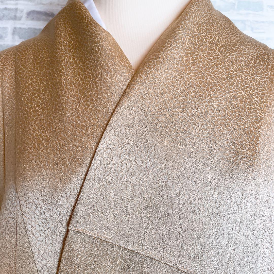 15％OFF SALE中❗️訪問着　フルセット　エ霞　鹿の子絞り　地紋　H5