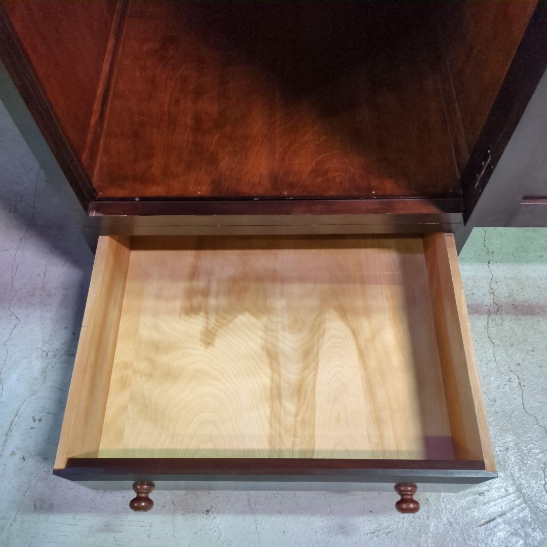 松本民芸家具　DⅡ型　レア　洋服タンス　スリム　無垢　箪笥　ワードローブ　和家具