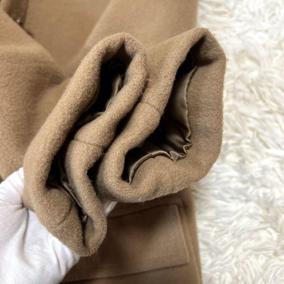 バーバリー ノバチェック ウール ダブルフェイス ベージュ ジャケット シングル