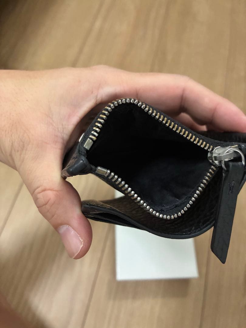 値引き不可の本日限定価格！Maison Margiela ブラックマネークリップ