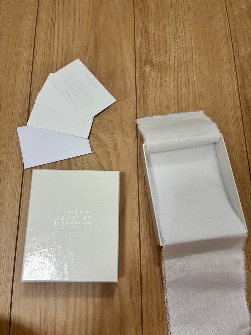 値引き不可の本日限定価格！Maison Margiela ブラックマネークリップ