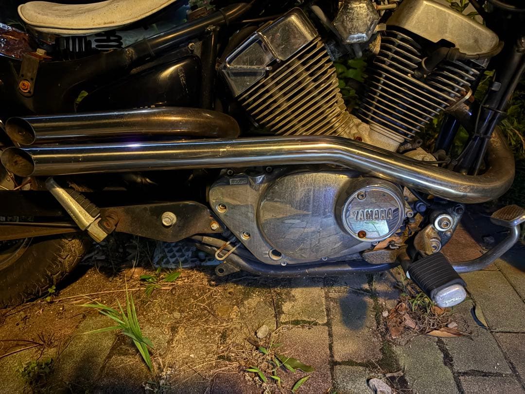 ビラーゴ250 ショットガンマフラー