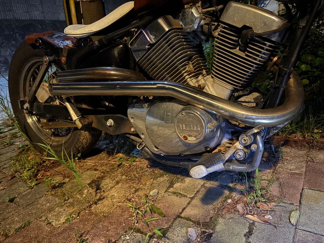 ビラーゴ250 ショットガンマフラー