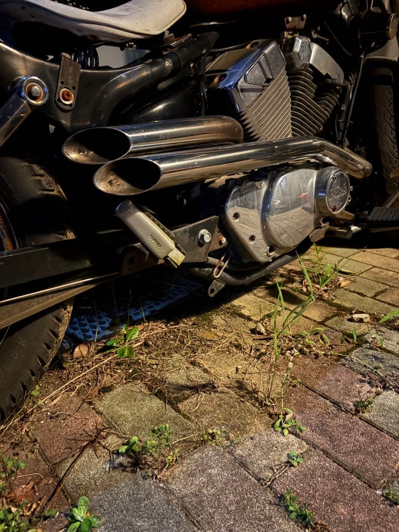 ビラーゴ250 ショットガンマフラー