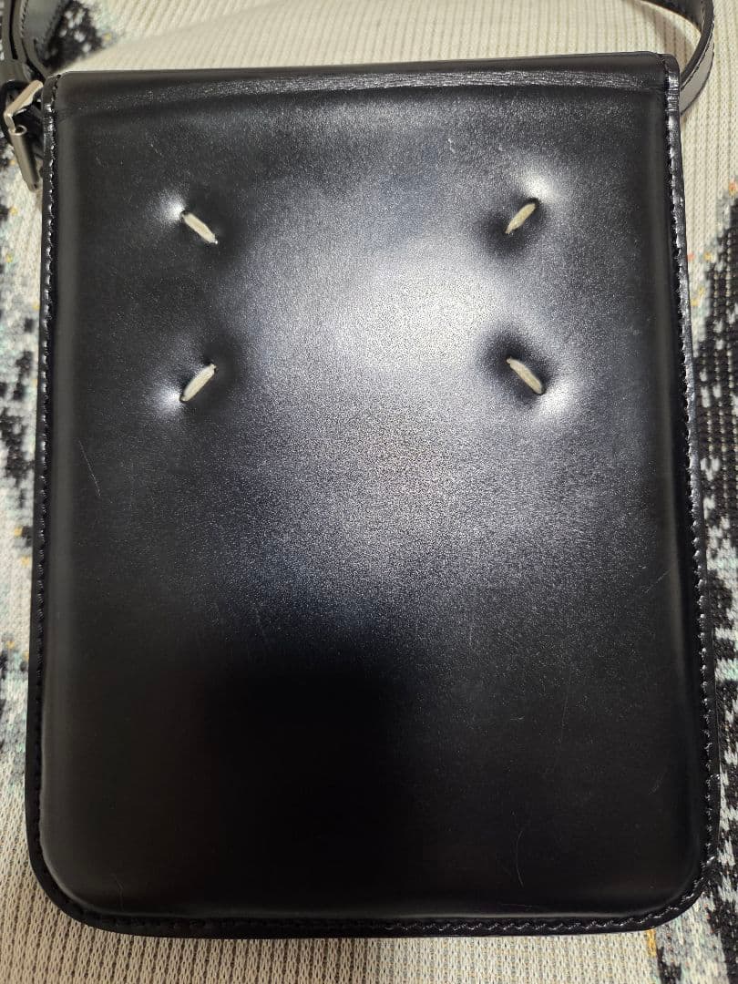 Maison Margiela スムースレザークロスボディバッグ