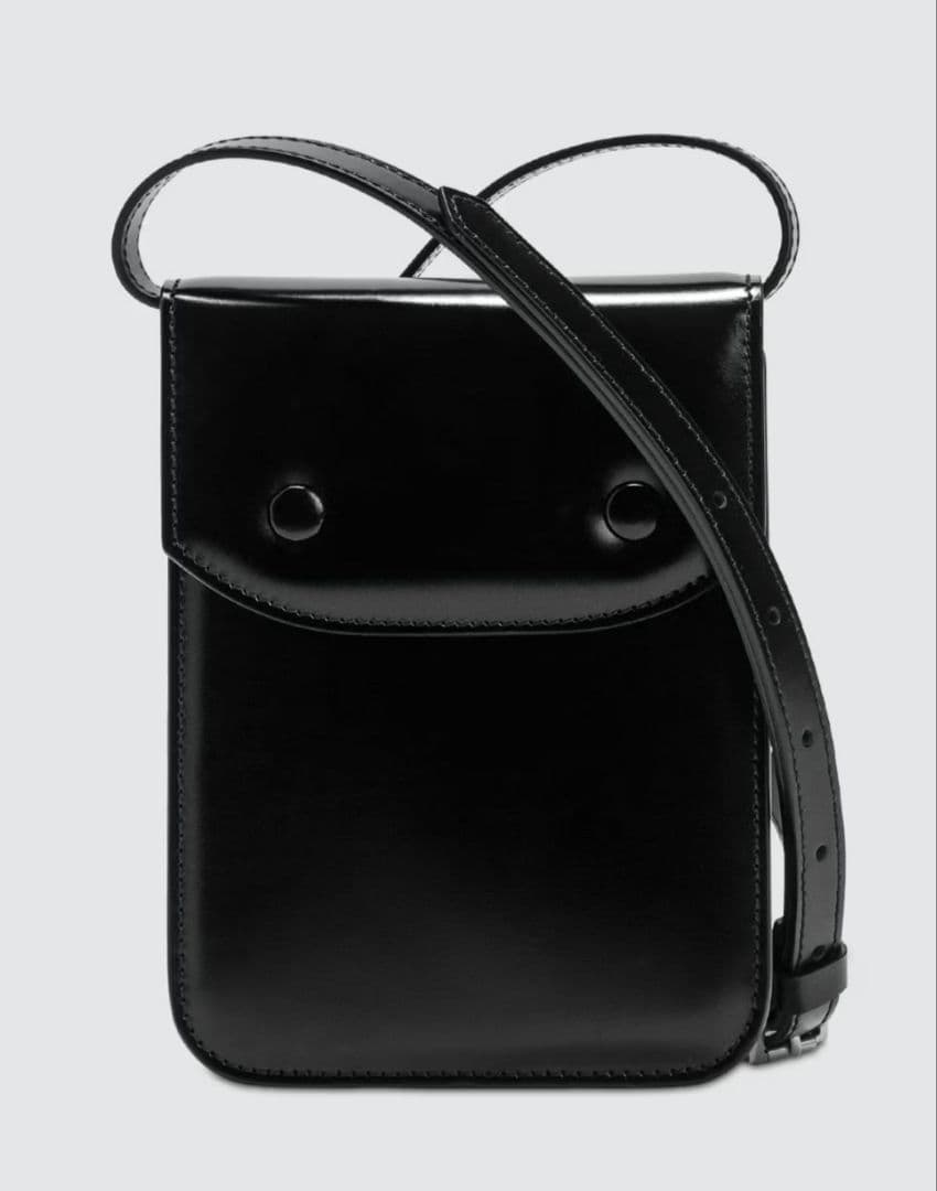 Maison Margiela スムースレザークロスボディバッグ