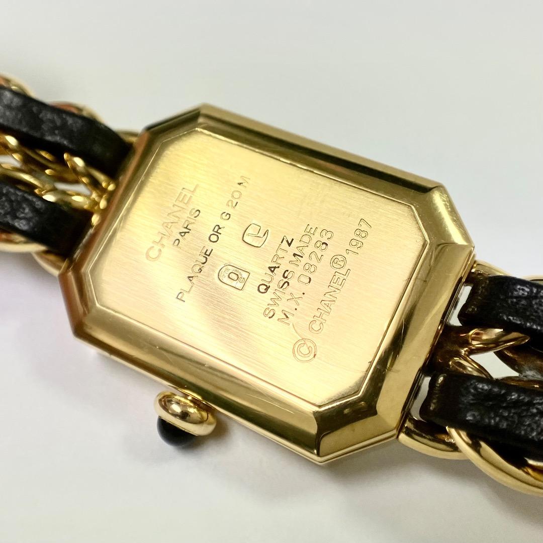 CHANEL シャネル プレミエール　Sサイズ　ゴールド　腕時計　クォーツ