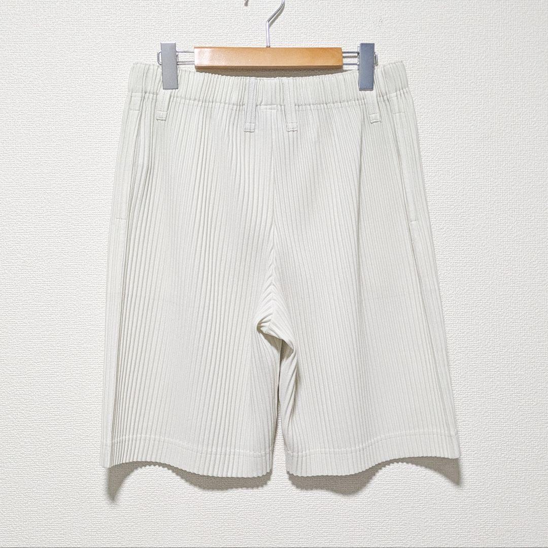 HOMME PLISSE ISSEY MIYAKE プリーツ ハーフパンツ