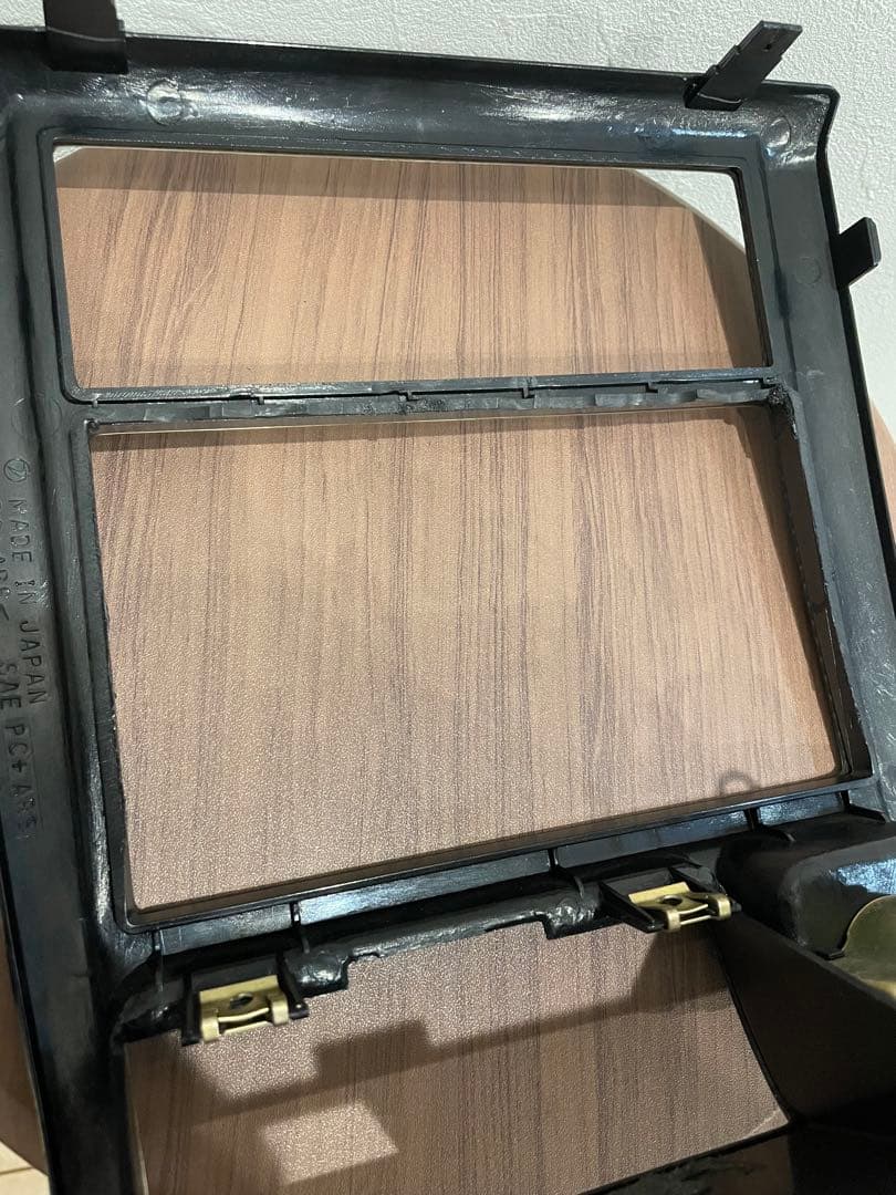 インプレッサ　GC8 超希少オーディオパネル　エアコンパネル　カーボン柄