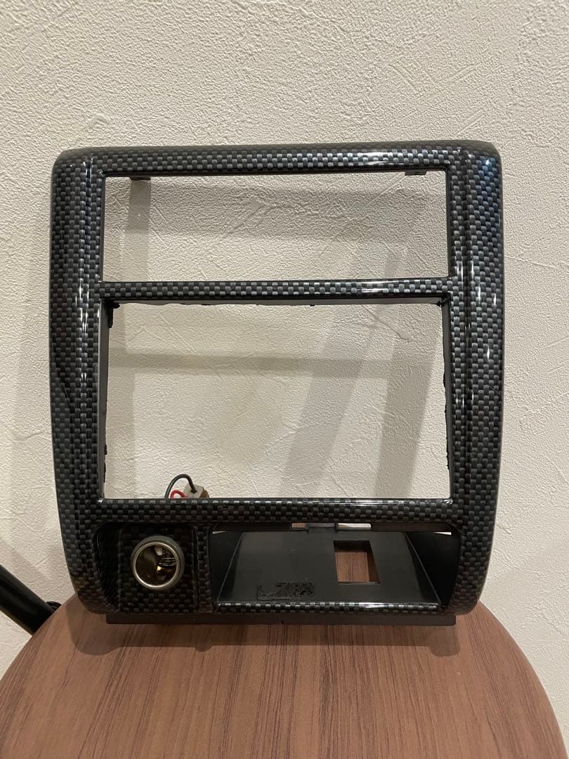 インプレッサ　GC8 超希少オーディオパネル　エアコンパネル　カーボン柄