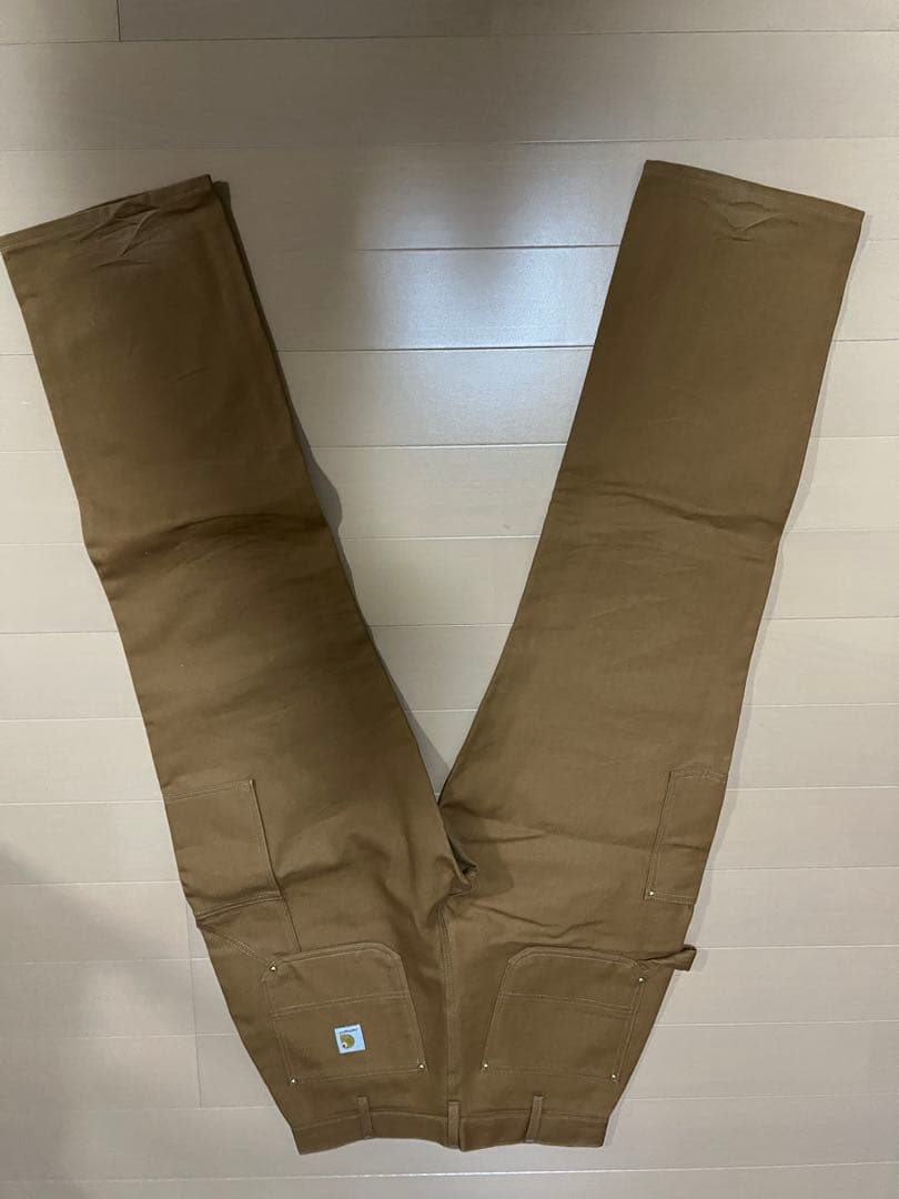 CarharttダブルニーパンツUSA製　32×32