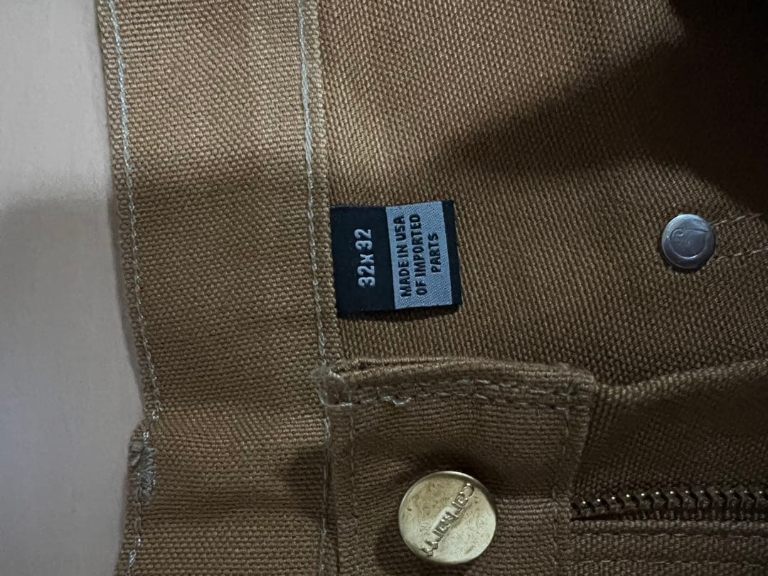 CarharttダブルニーパンツUSA製　32×32