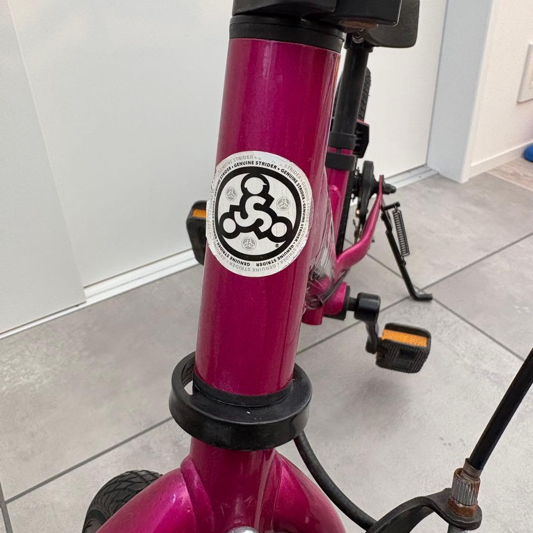 ストライダー 14X フューシャピンク キッズスポーツバイク　ペダル付属
