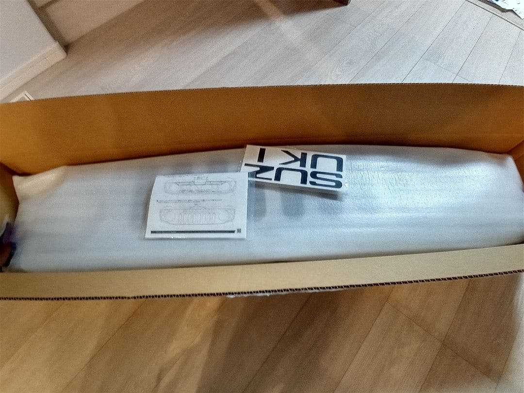 ジムニーメーカーシルバー塗装済みKLCフェイスグリルSJ未使用訳あり