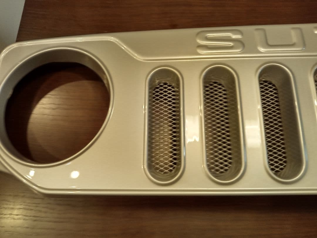 ジムニーメーカーシルバー塗装済みKLCフェイスグリルSJ未使用訳あり