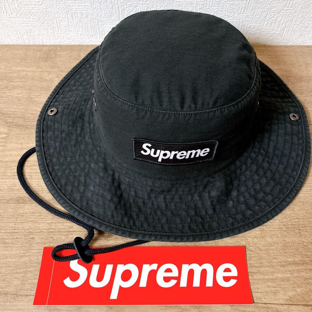 正規品　Supreme Military Boonie ブーニー　ブラック　黒