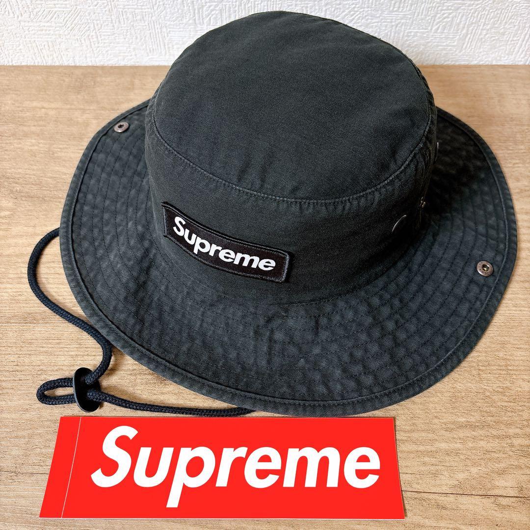 正規品　Supreme Military Boonie ブーニー　ブラック　黒