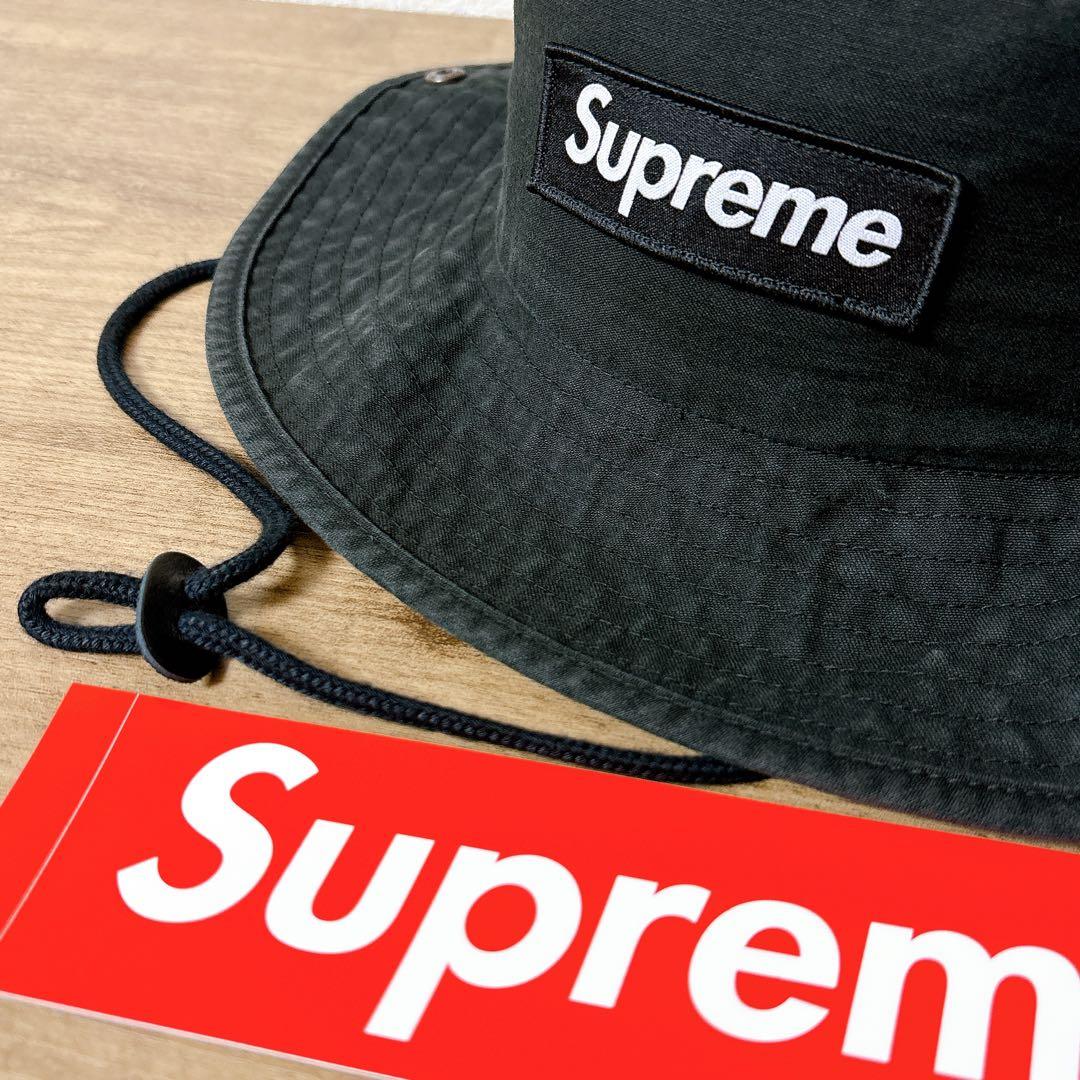 正規品　Supreme Military Boonie ブーニー　ブラック　黒