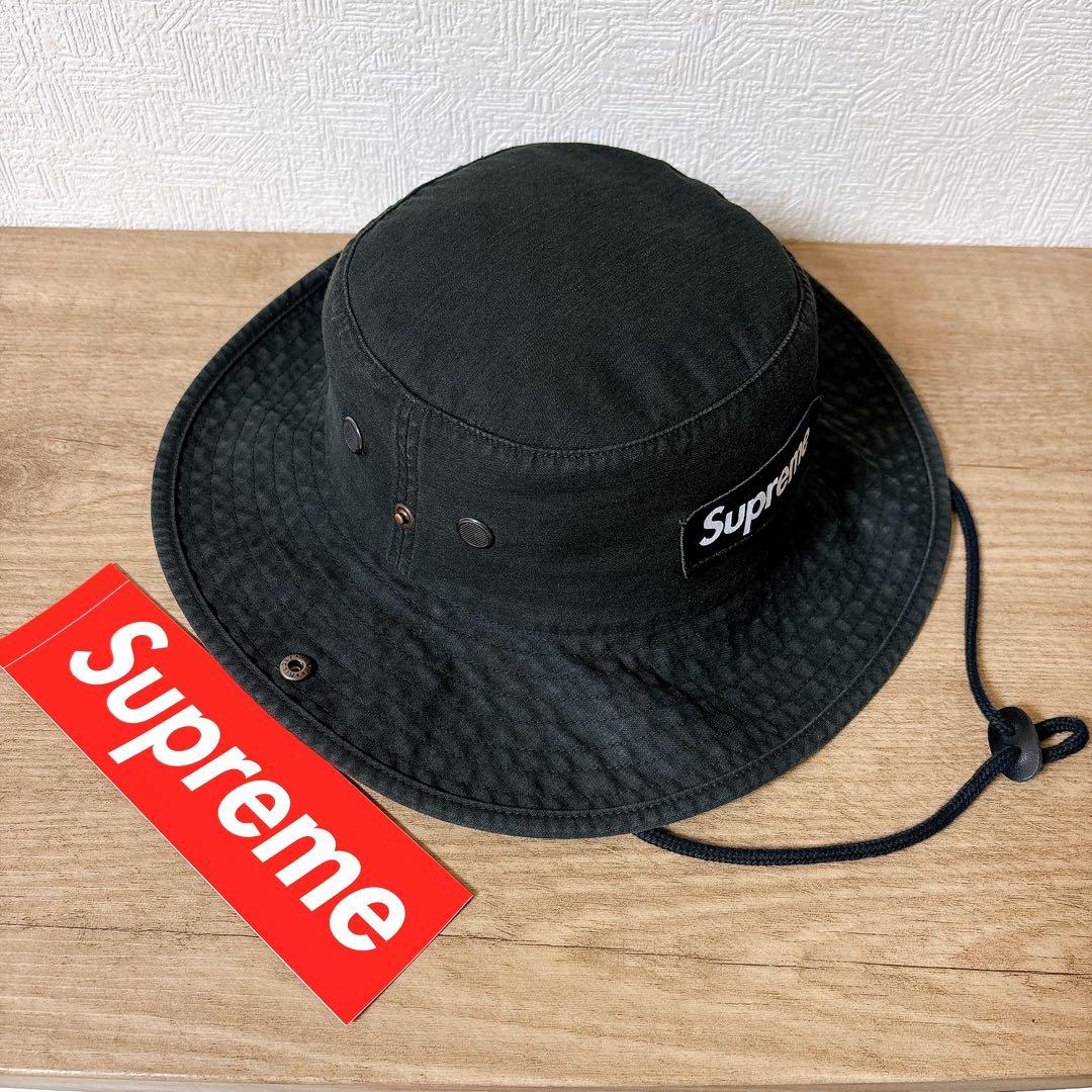 正規品　Supreme Military Boonie ブーニー　ブラック　黒